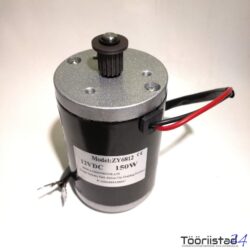 Elektrimootor 12V 150W 2650rpm rihmaga 6812 DC