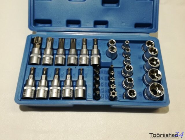 Torx padrunikomplekt 34 osa