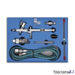 Aerograafi komplekt TG-180K düüsid 0.2 0.3 ja 0.5mm