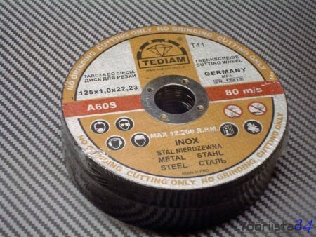 Roostevaba loikeketas 125*1,0 tediam