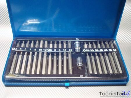 Torx otsikute kompl. 40 osa plekkkarp