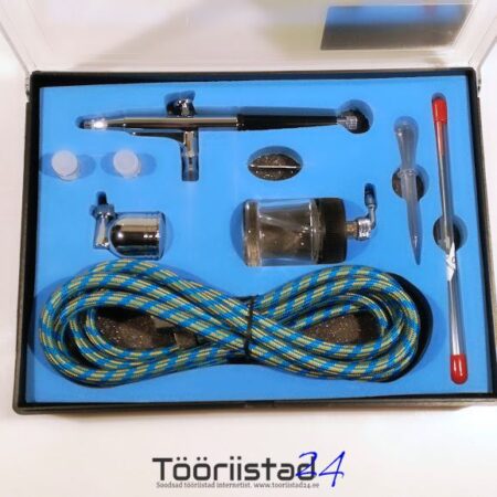 Airbrush komplekt 134K Düüsid 0.2, 0.3, 0.5