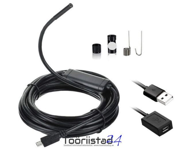 Kaamera - endoskoop USB OTG 5M 5.5mm