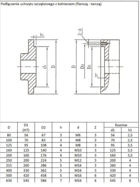 Treipingi padrun 100mm DIN6350 DK 11 M5903246824506 5 – 4 – Tööriistad24