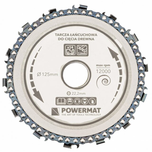 Saeketiga nurklihvija ketas 14 hammast 125mm