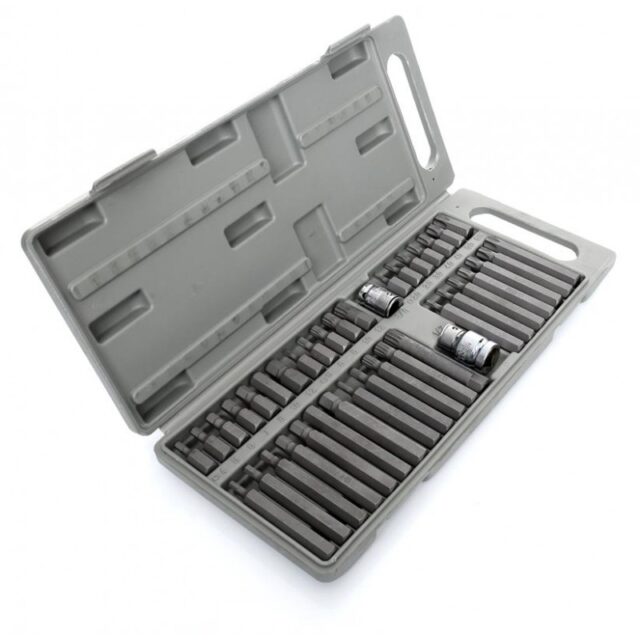 Otsikute komplekt HEX TORX SPLINE 40osa