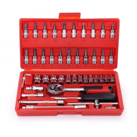 Padrunvotmete komplekt 46 osa KD10525 1 – 1 – Tööriistad24