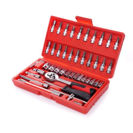 Padrunvotmete komplekt 46 osa KD10525 5 – 3 – Tööriistad24