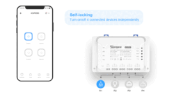 SONOFF 4CHPROR3 4 Gang Wi Fi DIY Smart Switch With RF Control M0802010004 3 – 25 – Tööriistad24