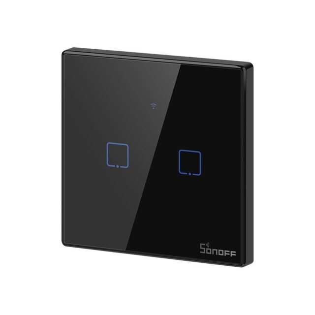 SONOFF T3EU2C Wi-Fi + RF  puutetundlik seinalüliti - Image 3