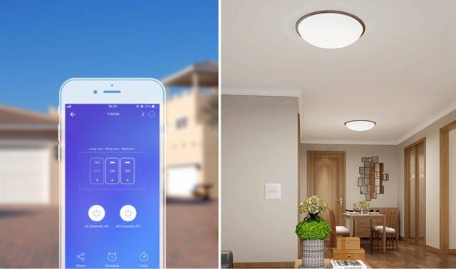 SONOFF T3EU3C Wi-Fi + RF  puutetundlik seinalüliti - Image 8