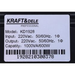Katkematu toiteallikas UPS 1000VA LCD KD1928 10 – 9 – Tööriistad24