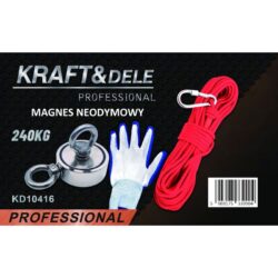 Otsimismagnet 240kg koos nooriga KD10416 1 – 1 – Tööriistad24