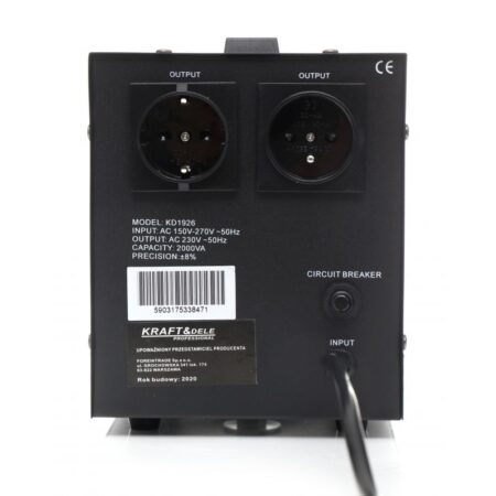 Pinge stabilisaator 2000VA 230V KD1926 7 – 4 – Tööriistad24
