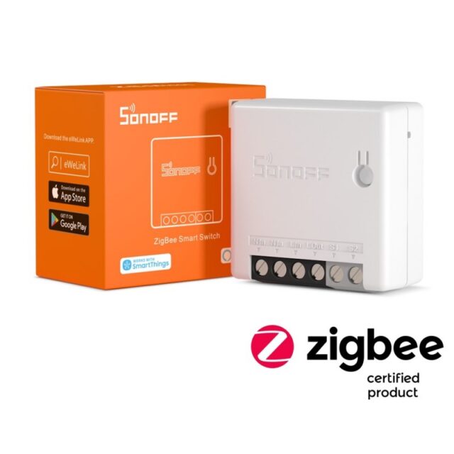 SONOFF ZBMINI Zigbee Two Way Smart Switch M0802010009 1 – 4 – Tööriistad24