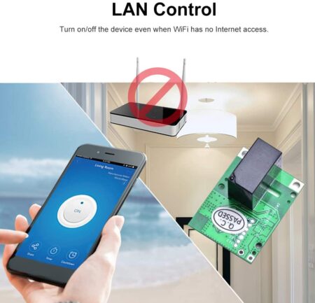 sonoff p RE5V1C nutikas relee IM171018005 3 – 4 – Tööriistad24