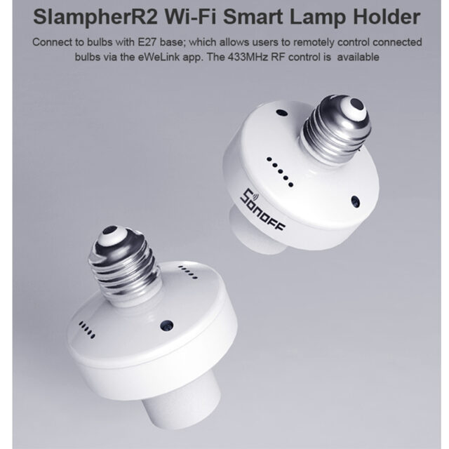 sonoff p SlampherR2 Wi Fi E27 nutikas lambihoidik IM190528001 2 – 3 – Tööriistad24