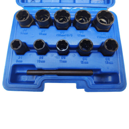 11 osaline kahjustatud poltide valjakeeramise komplekt M5903246828962 2 – 1 – Tööriistad24