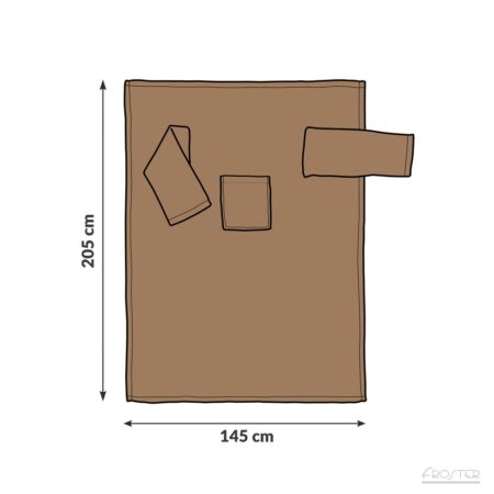 varukatega pleed tekk hommukumantel cappuccino GAD02617 4 – 3 – Tööriistad24