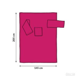varukatega pleed tekk hommukumantel fuksia GAD02431 4 – 3 – Tööriistad24