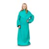 Varukatega pleed, tekk lastele - mint