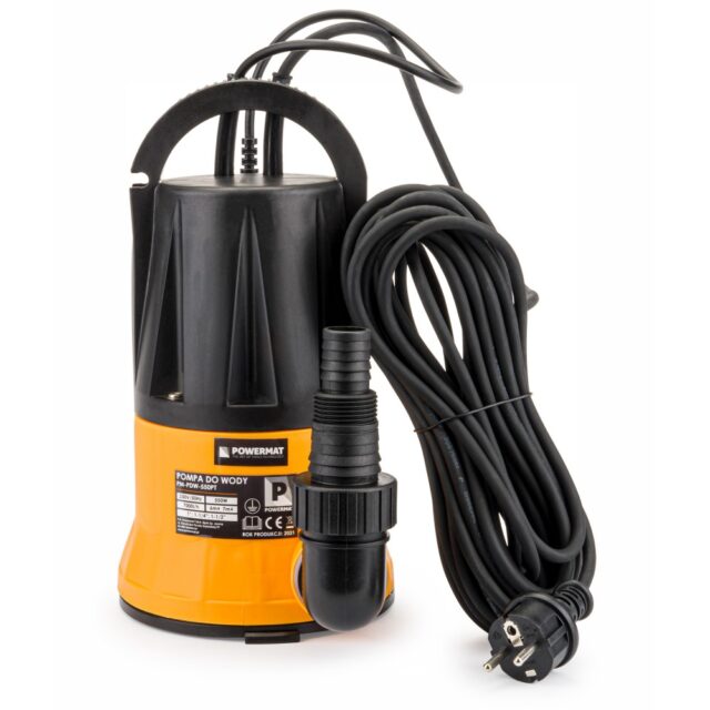 Veepump puhta ja  reovee jaoks, elektrood anduriga 550W