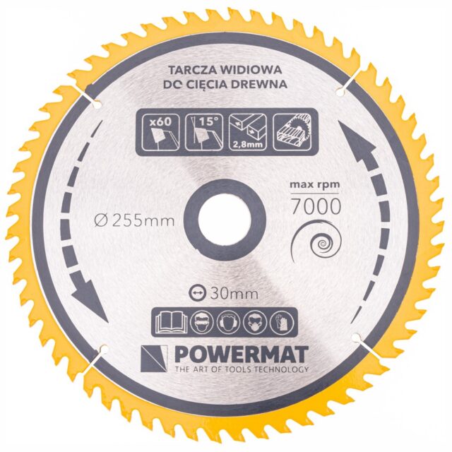 saeketas 255x30 60h puidule pm0899 5 – 4 – Tööriistad24