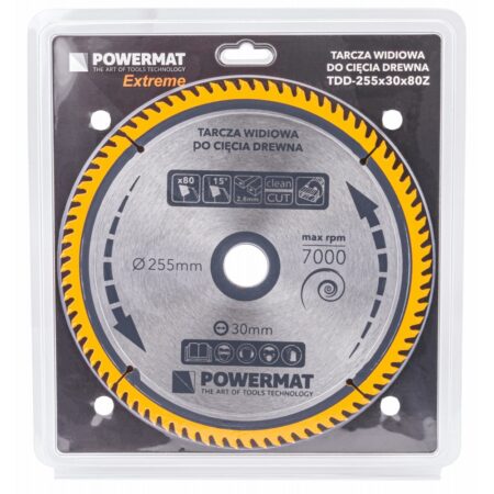 saeketas 255x30 80h puidule pm0900 3 – 4 – Tööriistad24