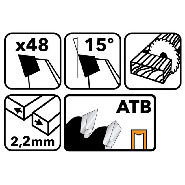 saeketas 160x20 48h puidule PM0880 3 – 4 – Tööriistad24