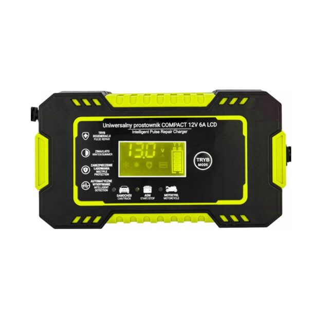Automaatne akulaadija LCD 12V / 6A - Image 2