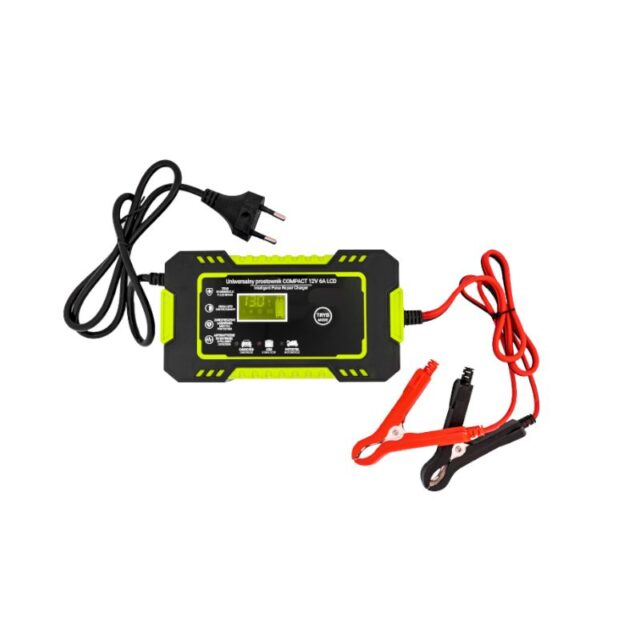 Automaatne akulaadija LCD 12V / 6A