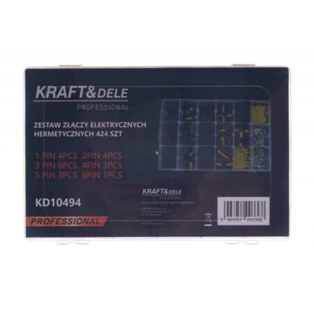 niiskuskindlate pistikute komplekt 424osa KD10494 3 – 2 – Tööriistad24