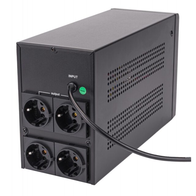 Katkematu toiteallikas UPS 2000VA / 1200W aku 2x 9Ah (12V) - Image 3