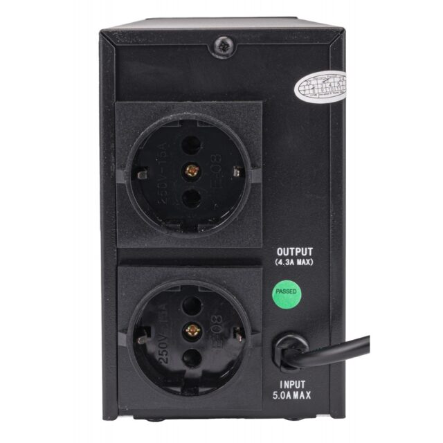 Katkematu toiteallikas UPS 800VA / 480W aku 1x 9Ah (12V) - Image 4