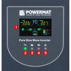 puhas siinus inverter ups laadija vorgutoitega 1600w 2000va PM1216 2 – 1 – Tööriistad24