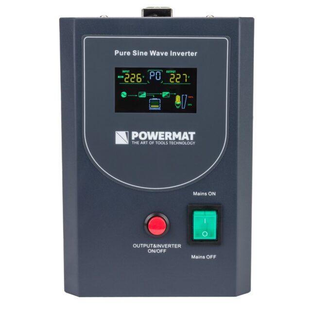 Puhas siinus inverter- UPS- laadija. 640 W / 800VA. 12V - Image 3