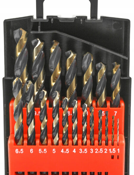 puuride komplekt metallile 1 10mm 19osa v v05073 2 – 1 – Tööriistad24
