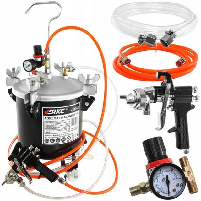 Värvipüstol 10l mahutiga. Düüs 2.0mm V