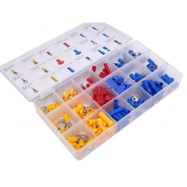 Kaablikingade ja pistikute komplekt isolatsiooniga 160osa. - Image 4