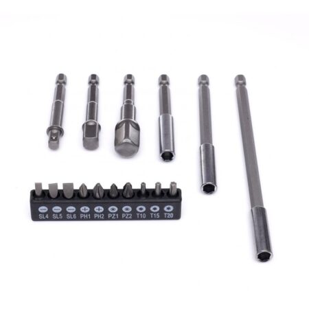 otsikute adapterite ja pikenduste komplekt trellile 16 osa KD10955 5 – 4 – Tööriistad24