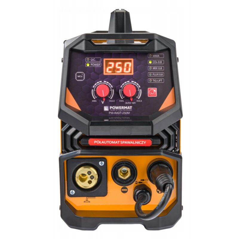 Traatkeevitus MIG-MAG / TIG / MMA inverter 250A