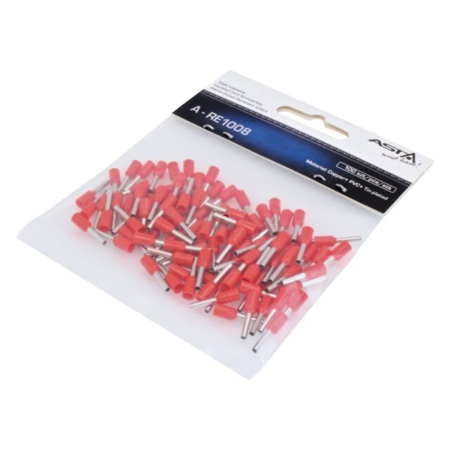 Isolatsiooniga kaabli hülss 1.0mm2 100tk