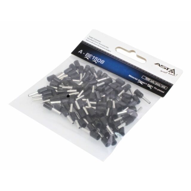 Isolatsiooniga kaabli hülss 1.5mm2 100tk