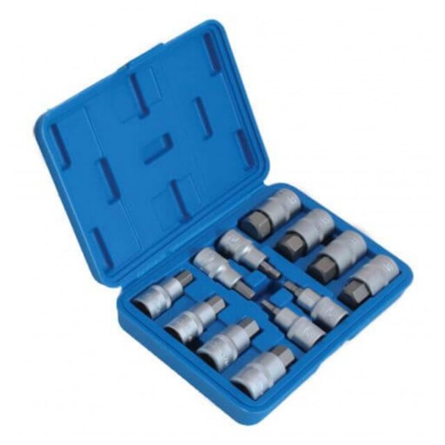 Kuuskantpadrunid lühikesed 55mm 1/2"-12osa