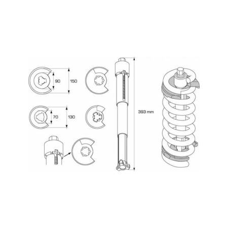 Vedrutommitsa komplekt keskelt ASTA TM A SD1001 4 – 3 – Tööriistad24