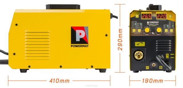 Traatkeevitus 220A MIG/MAG MMA LIFT-TIG FLUX SYNERGY - Image 11