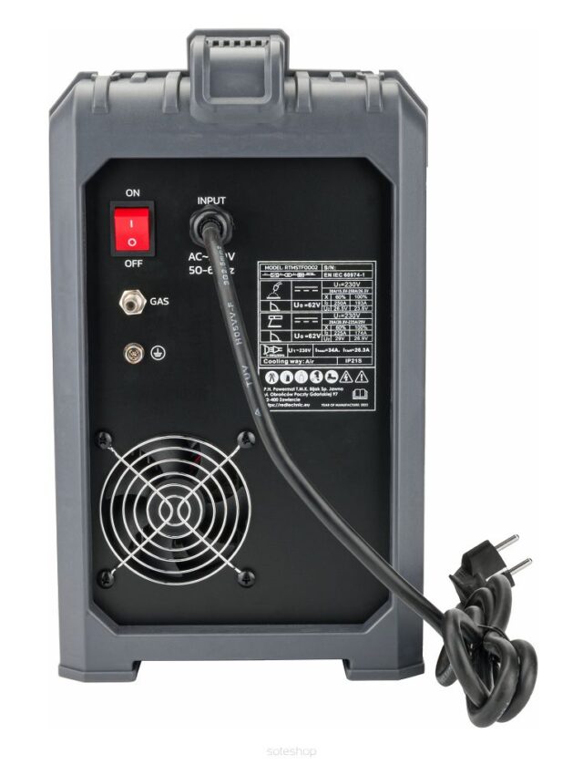 Traatkeevitus 250A MIG/MAG MMA LIFT-TIG SYNERGY RED - Image 5