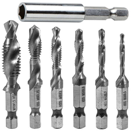 Keermepuuride komplekt 6 osa M3 - M10 Verke