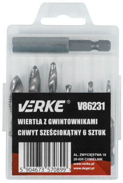 keermepuuride komplekt 6 osa m3 m10 verke V86231 2 – 3 – Tööriistad24