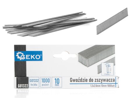 Naelapüstoli naelad 1.2x2.0mm 10mm 1000pcs